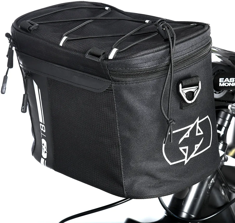 Oxford T8 QR 8L Handlebar Bag - Black