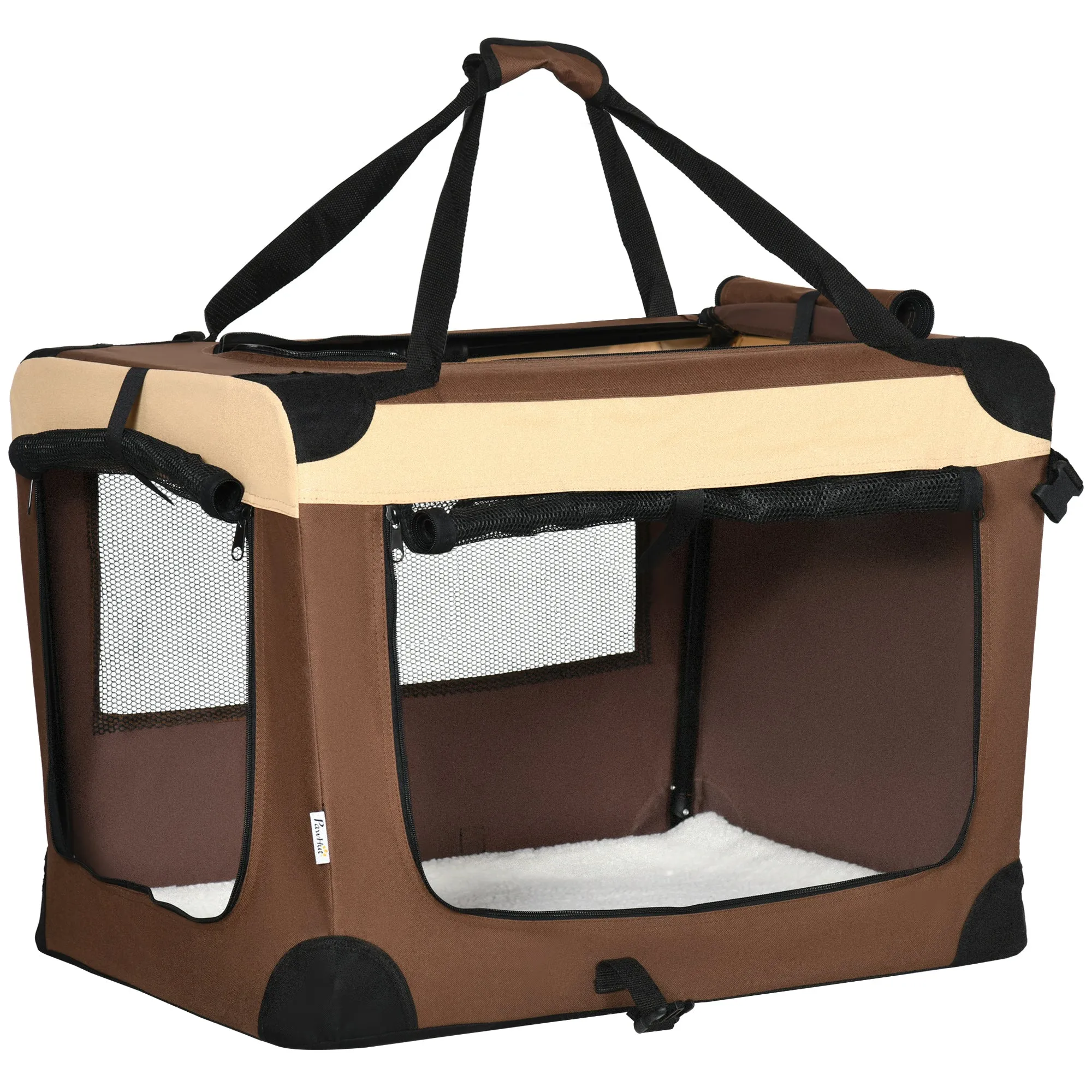 PawHut 70cm Foldable Pet Carrier