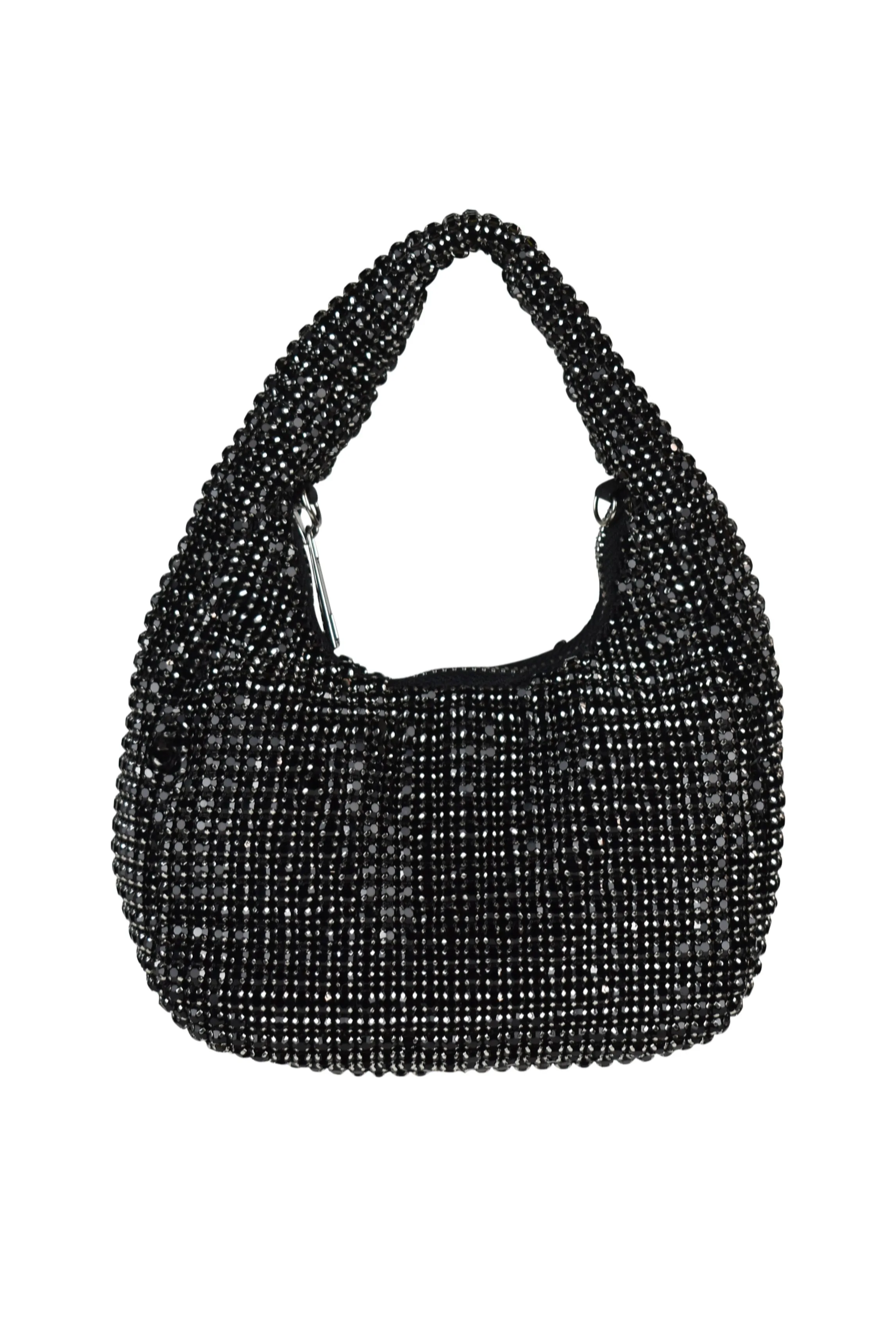 PETA   JAIN Precious Bag - Black Diamante