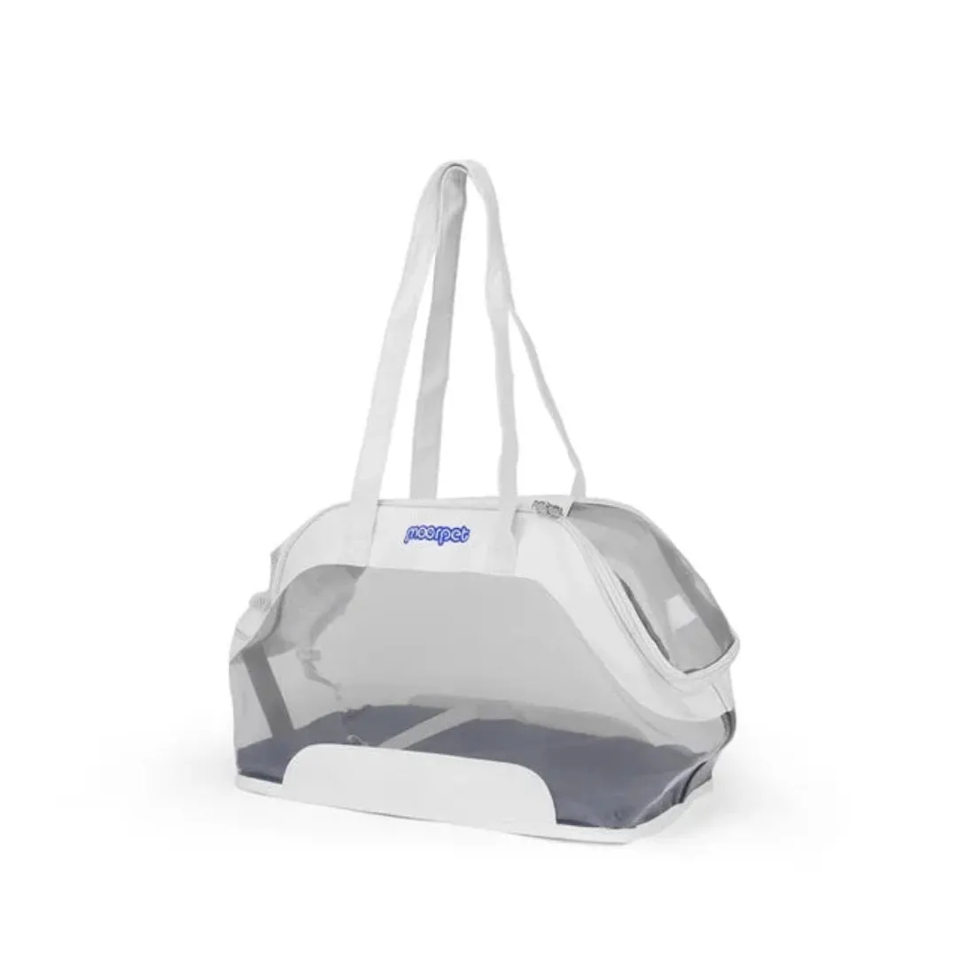 PetAffairs Transparent Hand-Carrying Pet Carrier