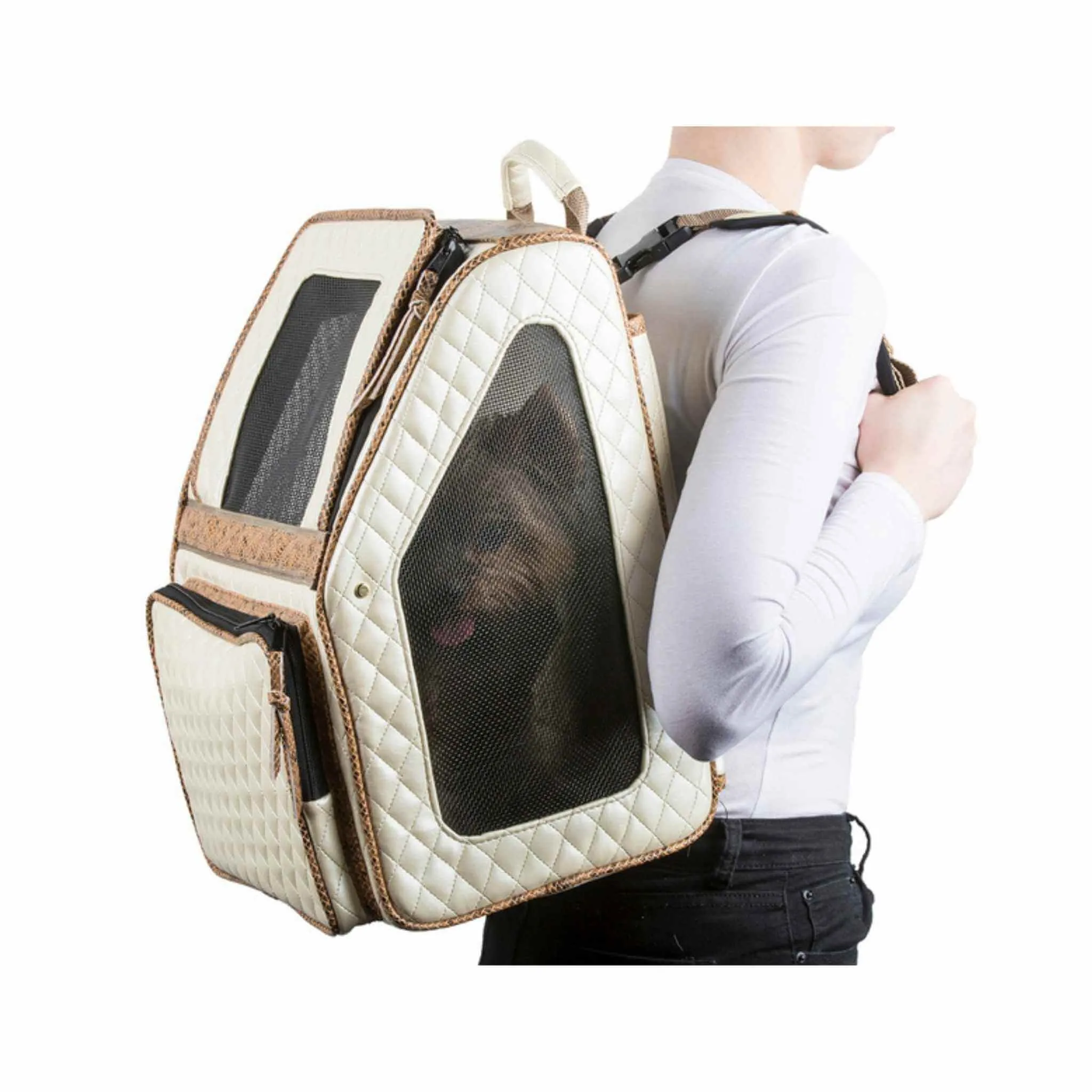 Petote Rio Wheeled Dog Carrier - Airline Approved