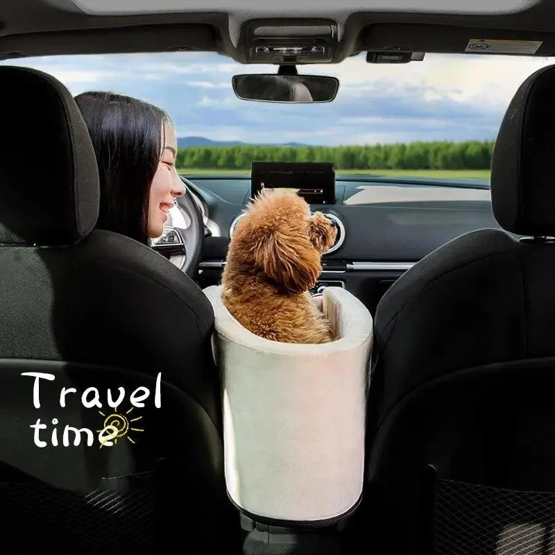 Portable Pet Car Seat Bed