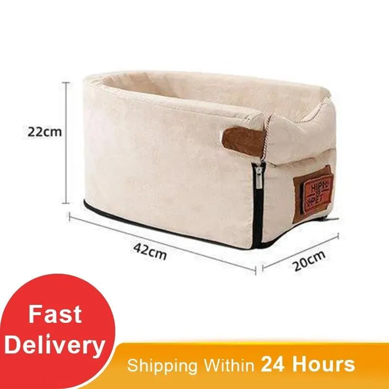 Portable Pet Car Seat Bed