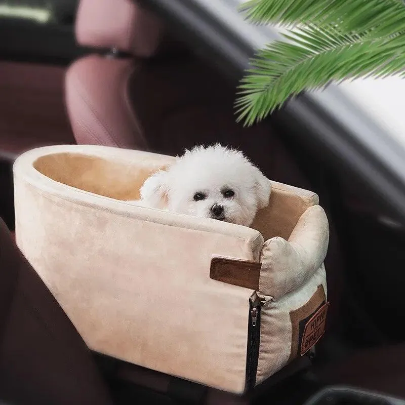 Portable Pet Car Seat Bed