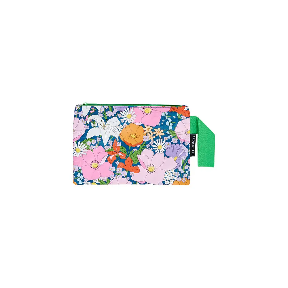 Project Ten Mini Zip Pouch - Fleur