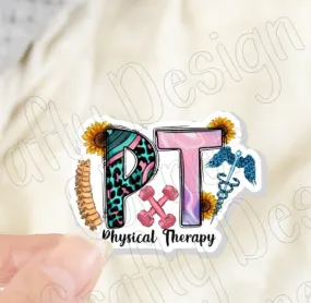 PT Sticker, Physical Therapy Sticker, Medical STICKER, Cute Medical Design Sticker, Physical Therapy Sticker