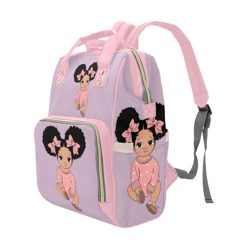 Puff Balls Diaper Bag Multi-Function Diaper Backpack/Diaper Bag (Model 1688)