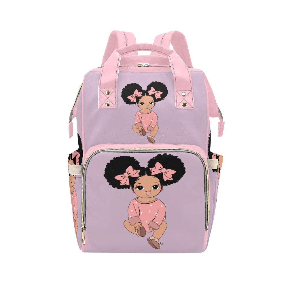 Puff Balls Diaper Bag Multi-Function Diaper Backpack/Diaper Bag (Model 1688)