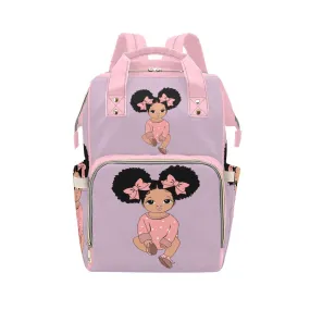 Puff Balls Diaper Bag Multi-Function Diaper Backpack/Diaper Bag (Model 1688)