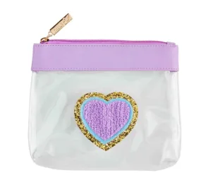 Purple Heart Clear Case