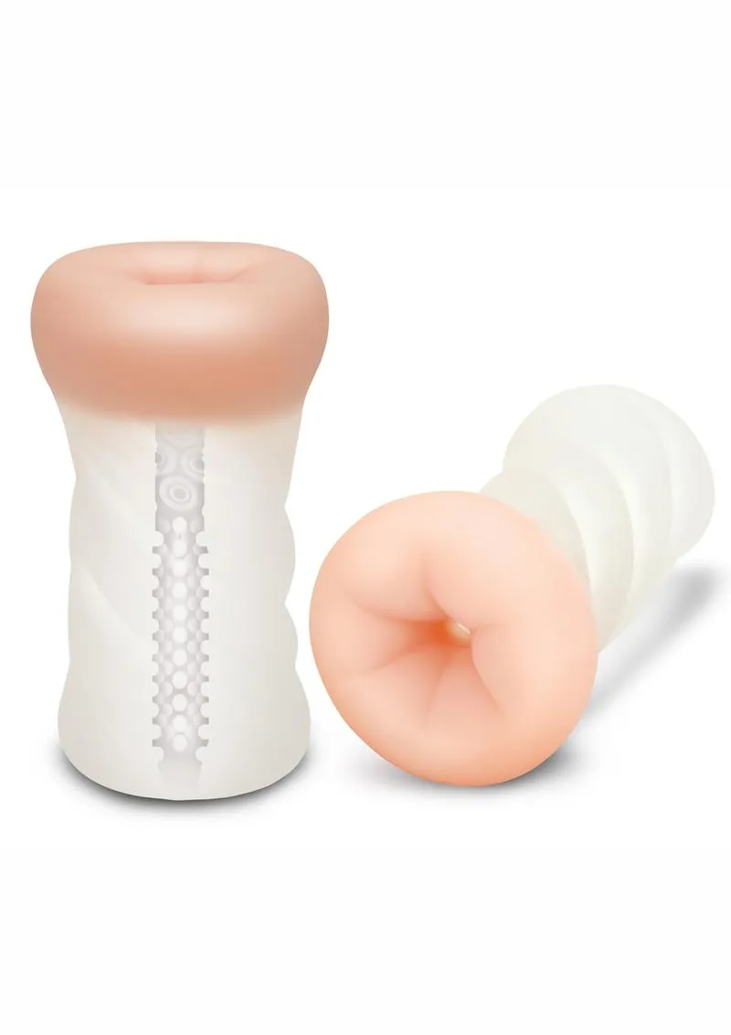 Realistic Backdoor Squeezable and Textured Stroker