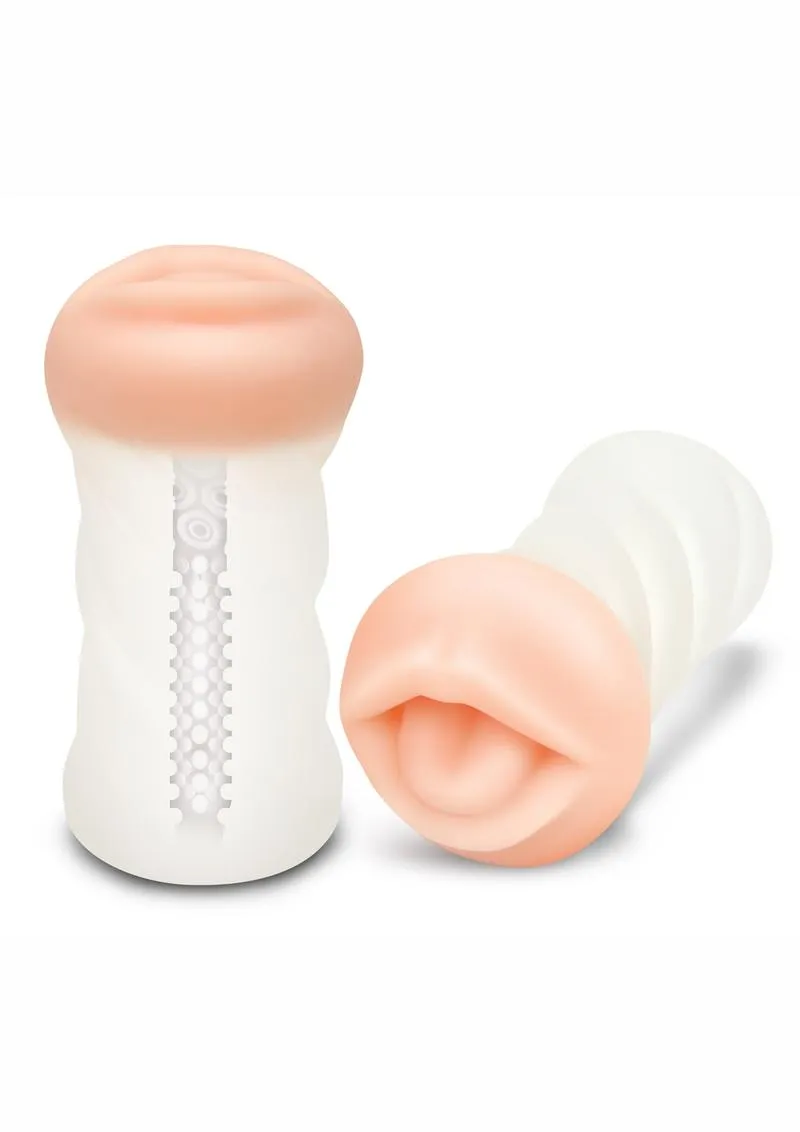 Realistic Deep Throat Squeezable & Textured Stroker