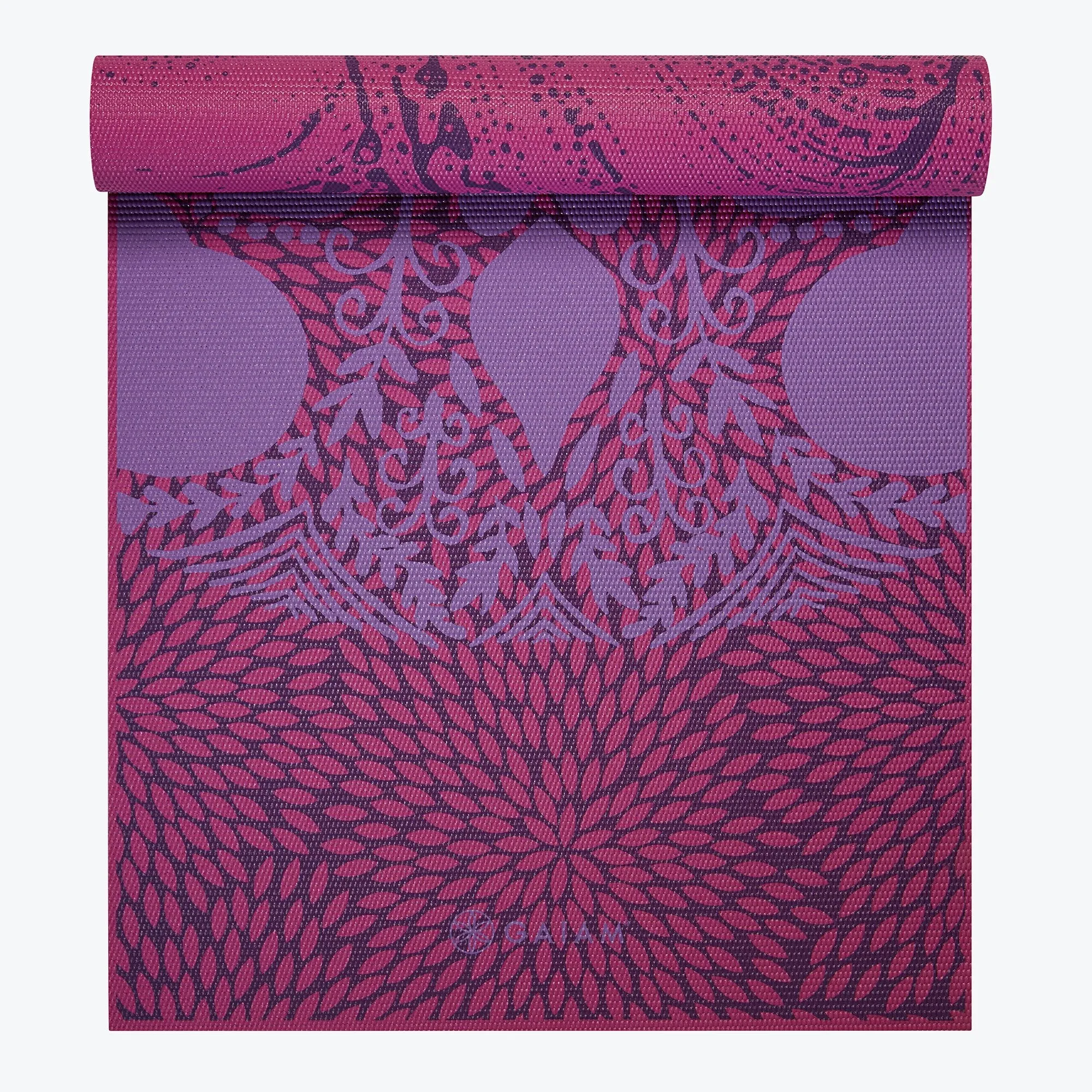 Reversible Lilac Aurora Yoga Mat (6mm)