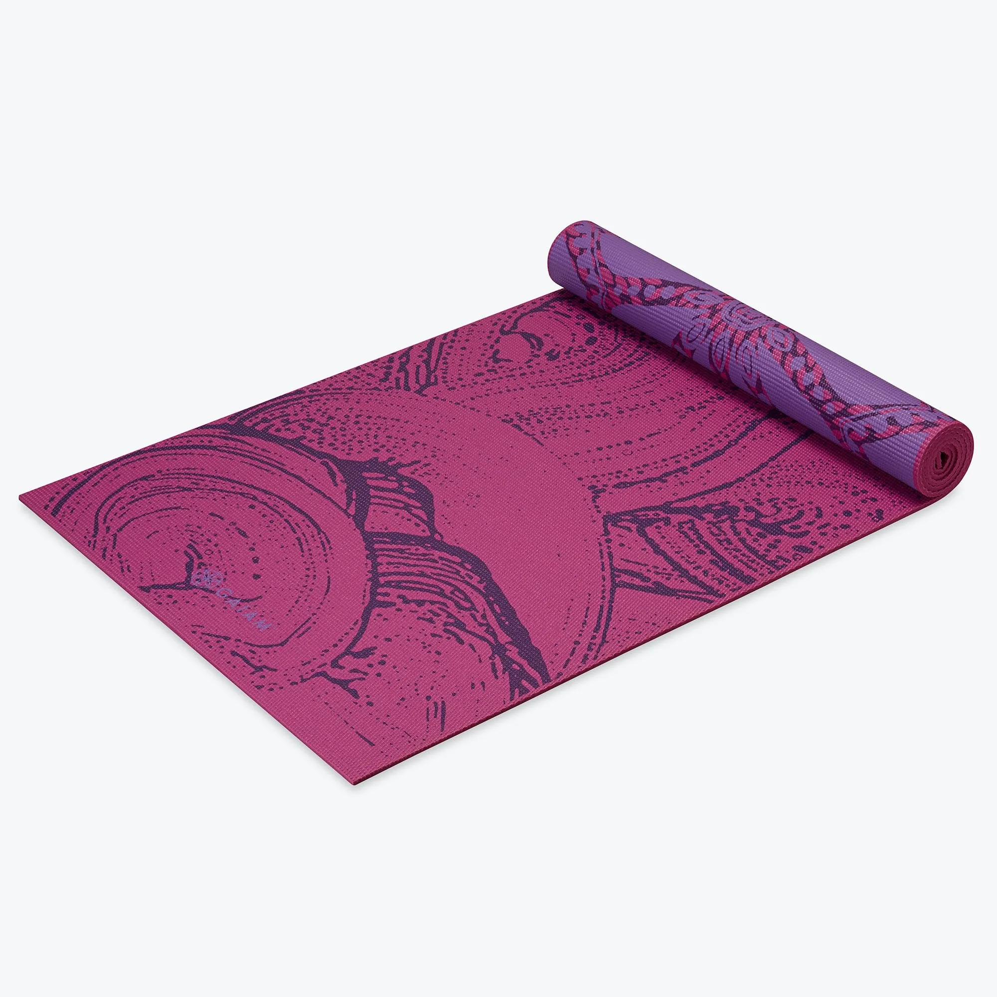 Reversible Lilac Aurora Yoga Mat (6mm)