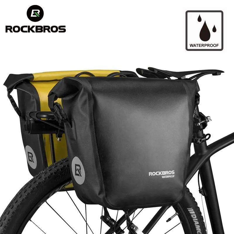 ROCKBROS Bicycle Bike Bag Portable Waterproof Cycling MTB Pannier