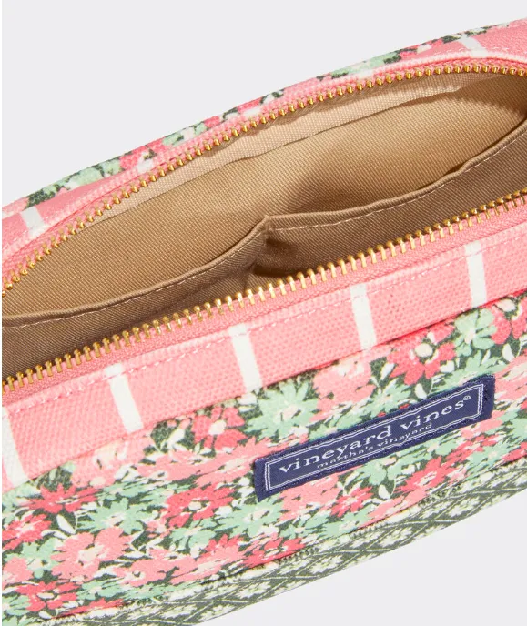 Sea Breeze Floral Beach Pouch