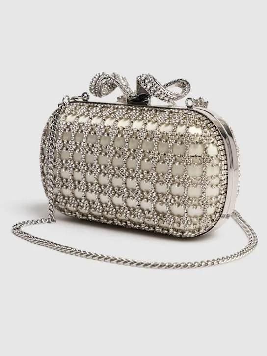 Self-portrait   Chainmail crystal clutch 