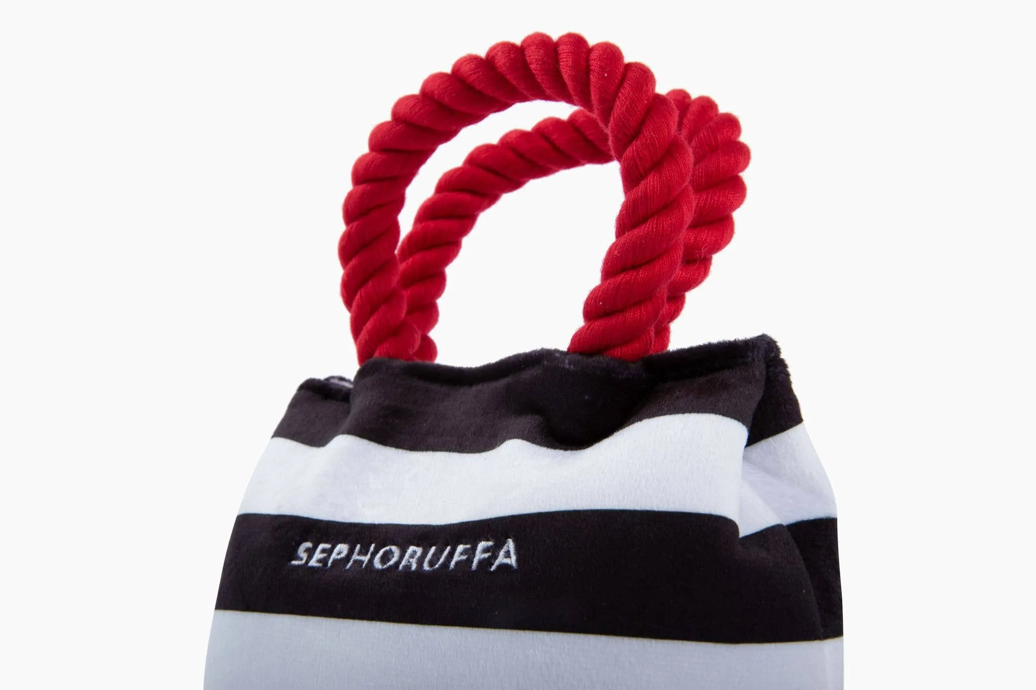 Sephoruffa Shopping Bag Plush Dog Toy