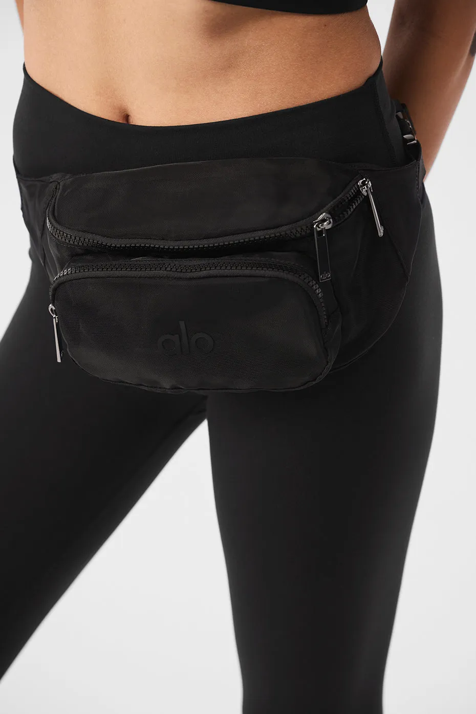 Sheer Fanny Pack - Black