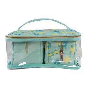 Simply Southern Cosmetic Travel Bag Set in Floral