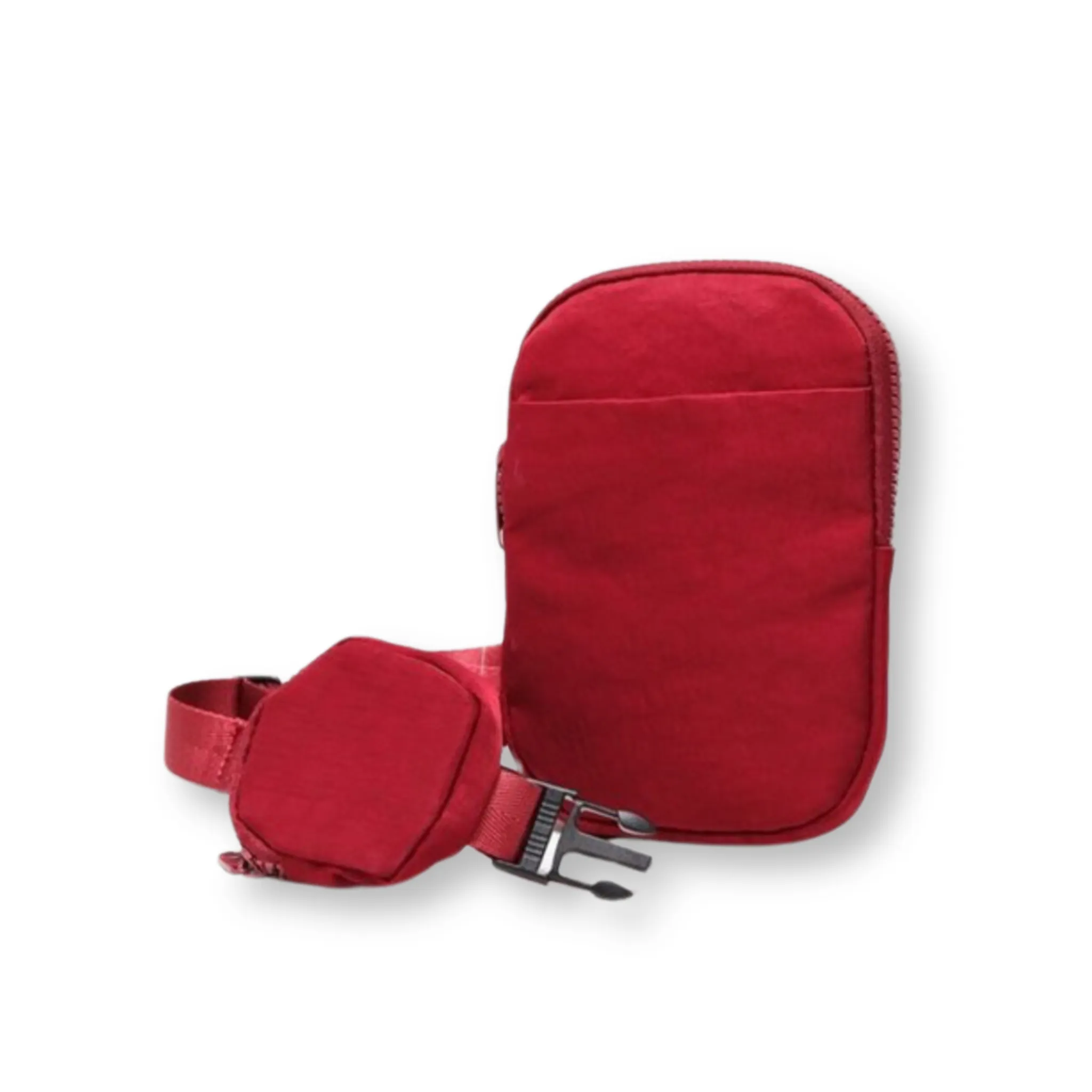 Solid Color Crossbody Bag/ Fanny Pack