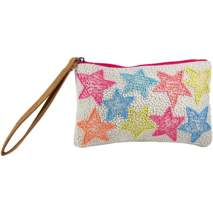 Star Beaded Wristlet