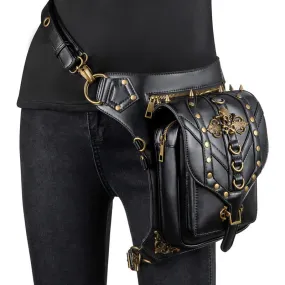 Steampunk Fanny Pack Thigh Holster Shoulder Waist Leg Bag