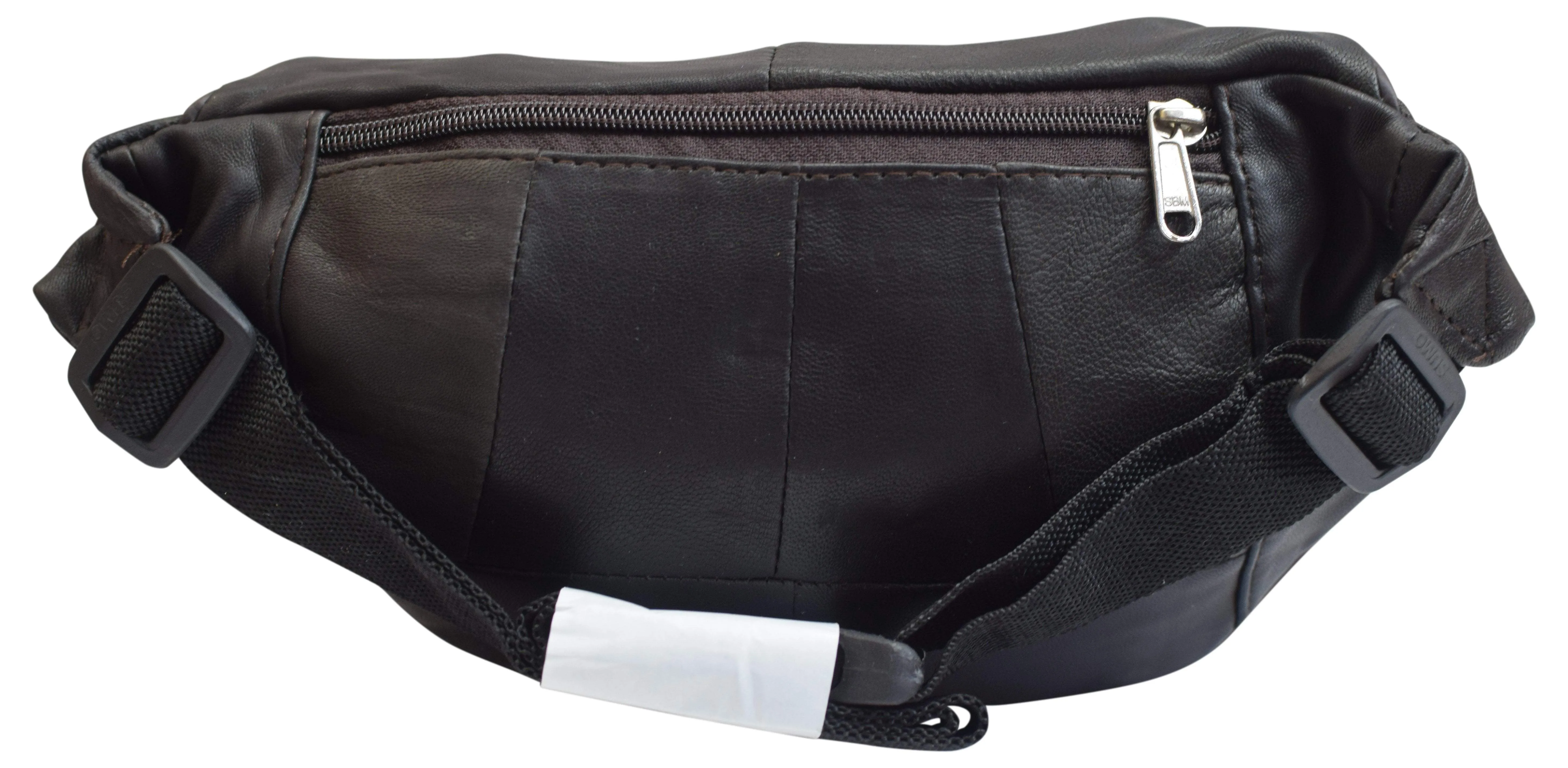 Swiss Marshall Genuine Leather Fanny Pack Waist Bag Classic Style Travel Organizer