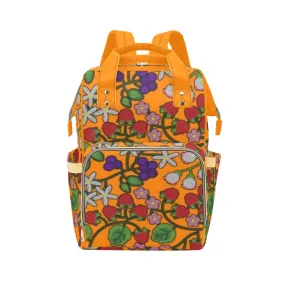 Takwakin Harvest Carrot Multi-Function Diaper Backpack/Diaper Bag