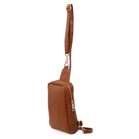 Tan Leather Sling Bag