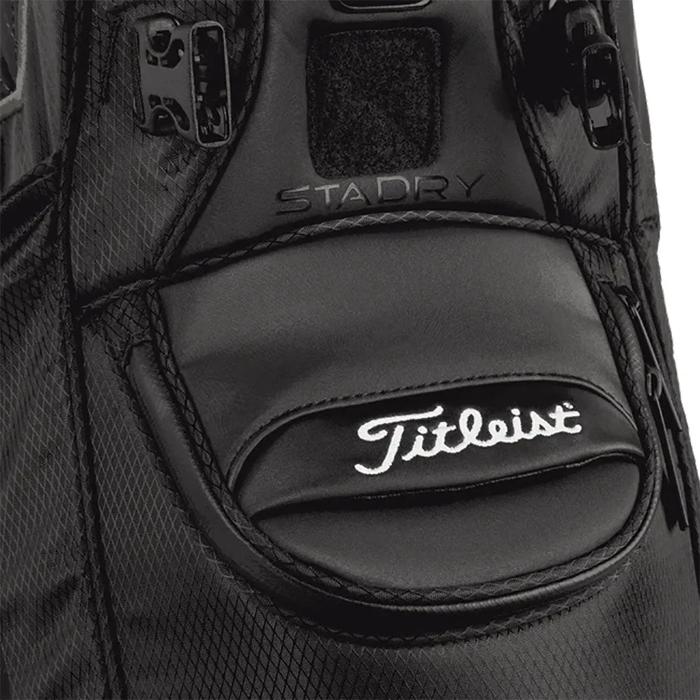 Titleist StaDry Premium Waterproof Stand Bag - Jet Black