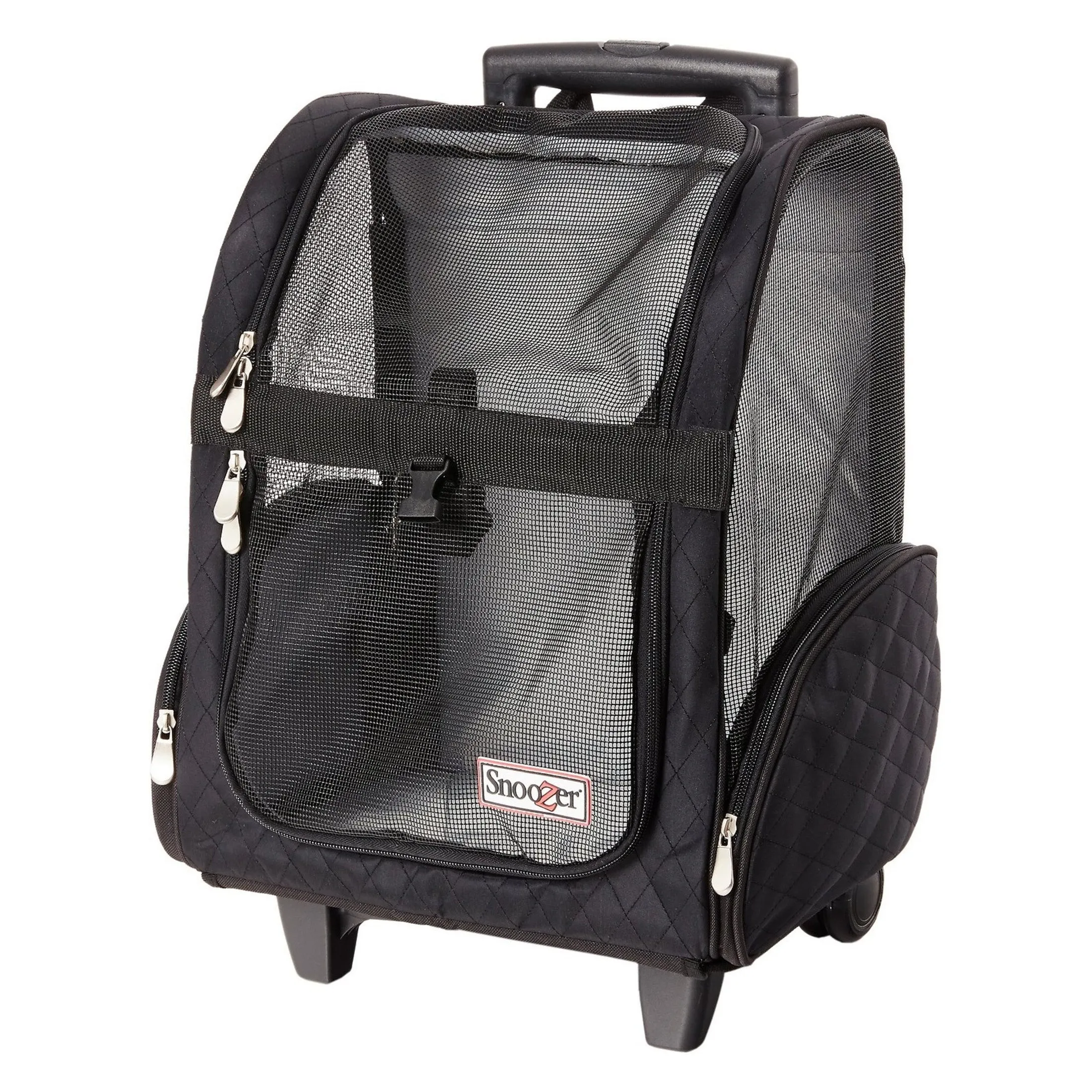 Travel Dog Snoozer - Nylon, See Through Bag, On Wheels, 2 Sizes