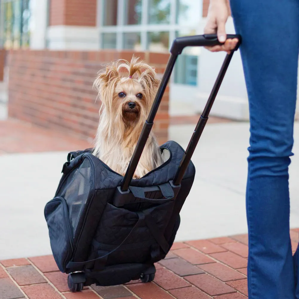 Travel Dog Snoozer - Nylon, See Through Bag, On Wheels, 2 Sizes