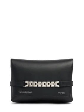 Victoria Beckham   Mini Chain Napa leather clutch 