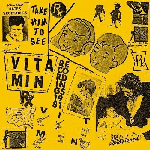 Vitamin - Recordings 1981 [White Vinyl]  (New Vinyl LP)