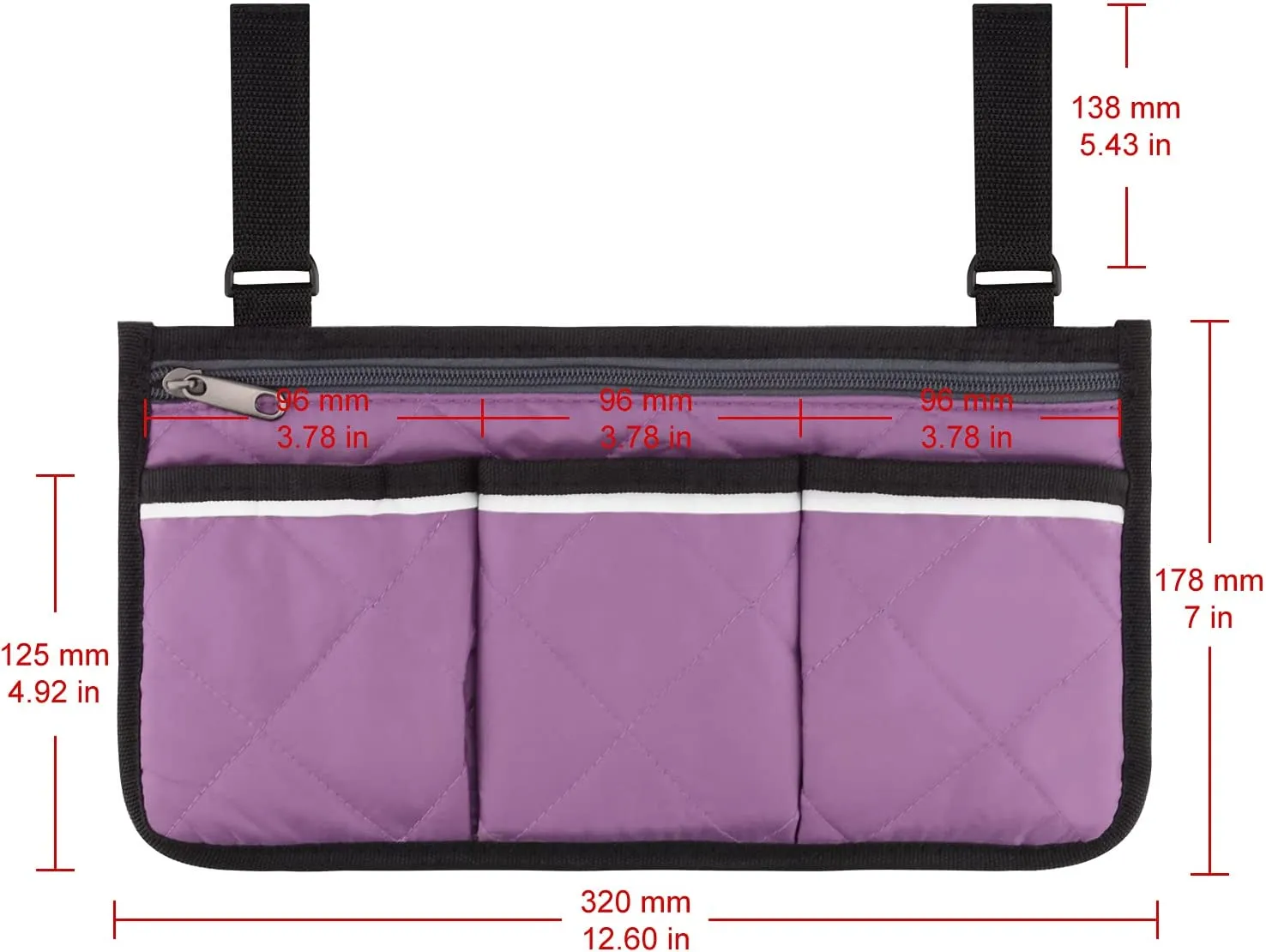 Waterproof Wheelchair Side Bag