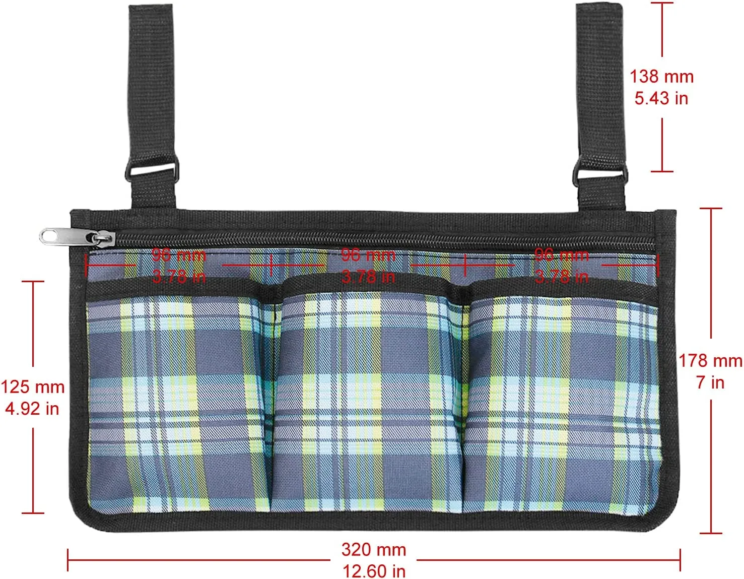 Waterproof Wheelchair Side Bag