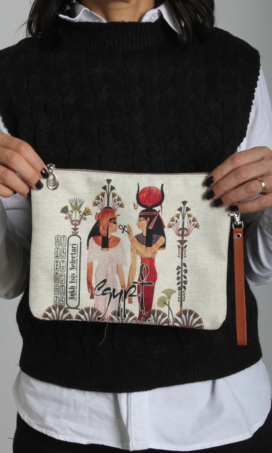 Women Pharaonic Egyptian Clutch (Isis-Nefertari)