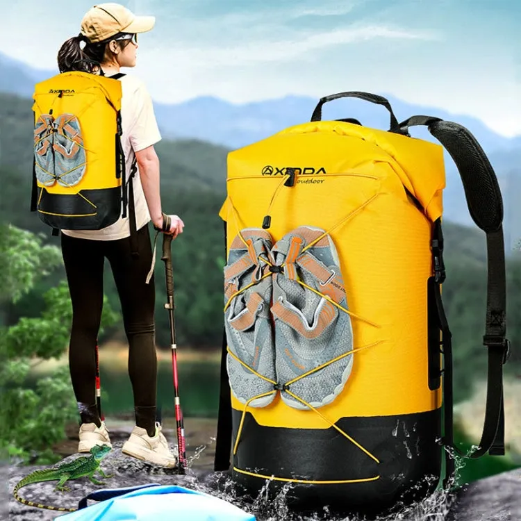 XINDA XD-BAG19 IPX7 Waterproof Outdoor Stream Tracing Backpack Diving Bag, Color: Yellow-16L