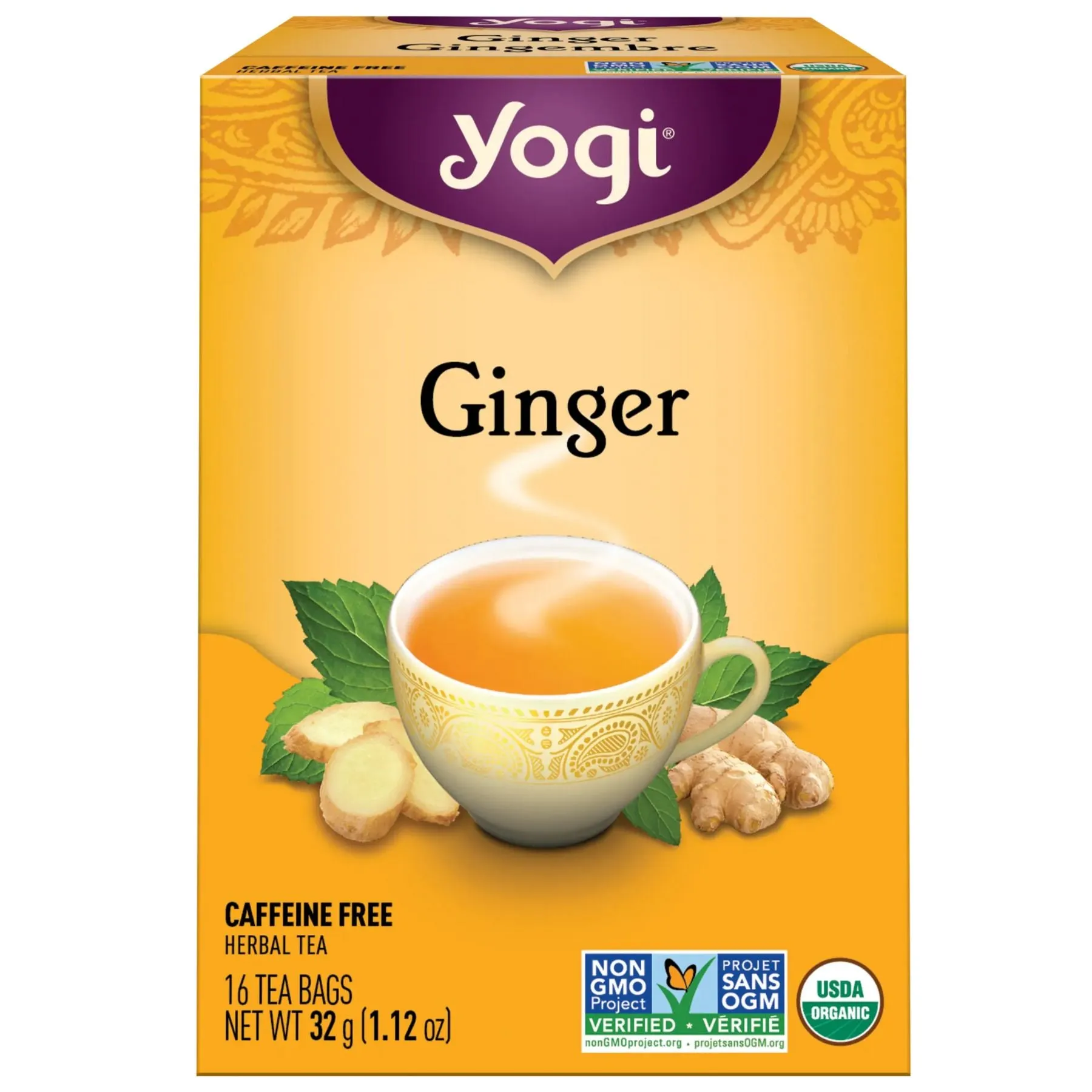 Yogi Ginger Tea 16ct