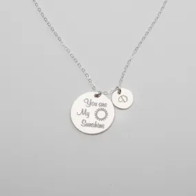 You are my Sunshine mommy Necklace - CG395N. Starts at