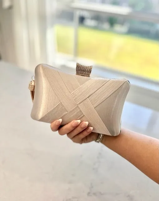 Zion Clutch - Silver